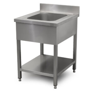 HCB Sink - Single-bowl sink - 60 x 70 cm - Stainless steel