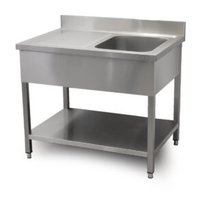 HCB Sink - Single-bowl sink - 100 x 70 cm - Stainless steel