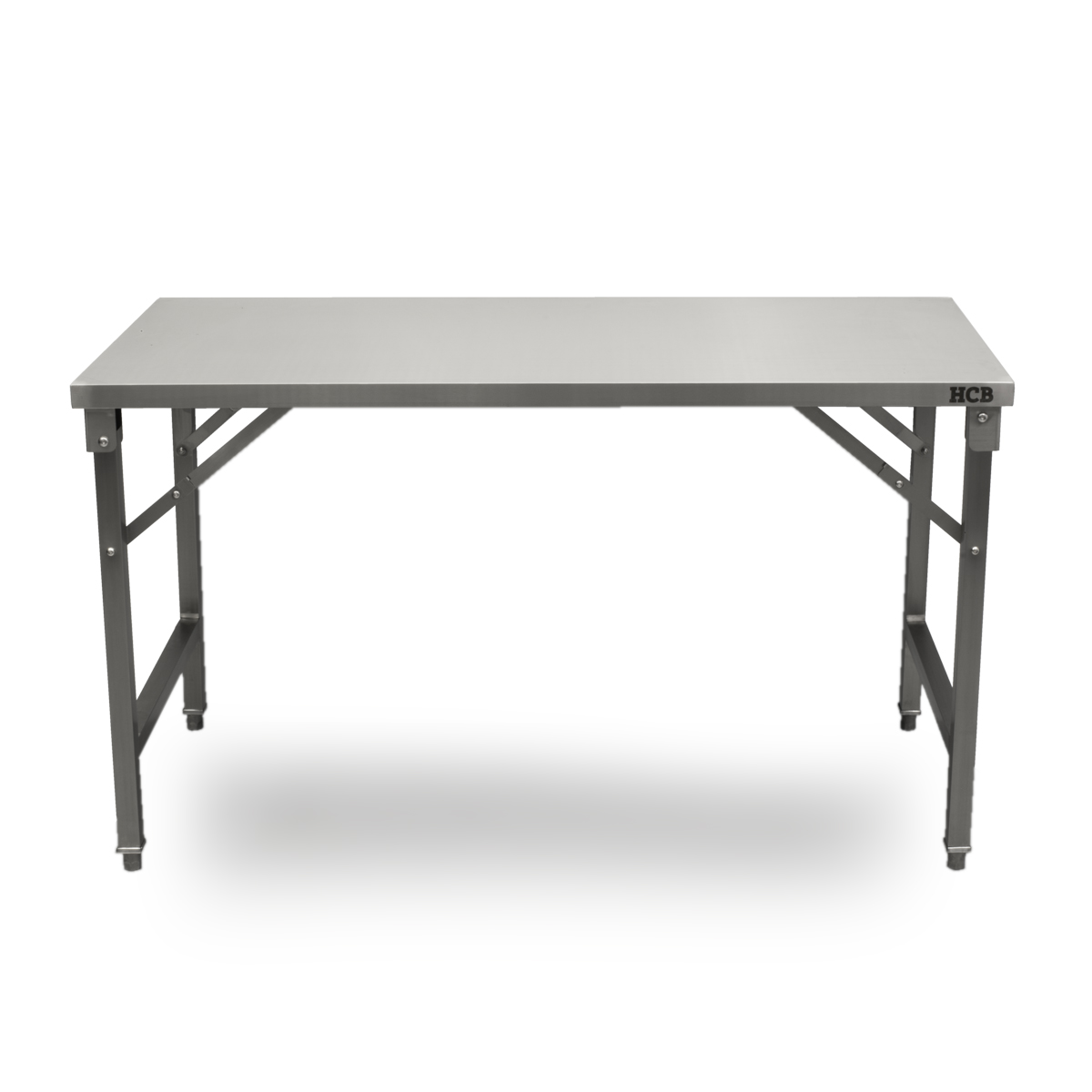 HCB Work Table - Foldable - 150 x 70 x 85 cm - Stainless Steel - Image 8