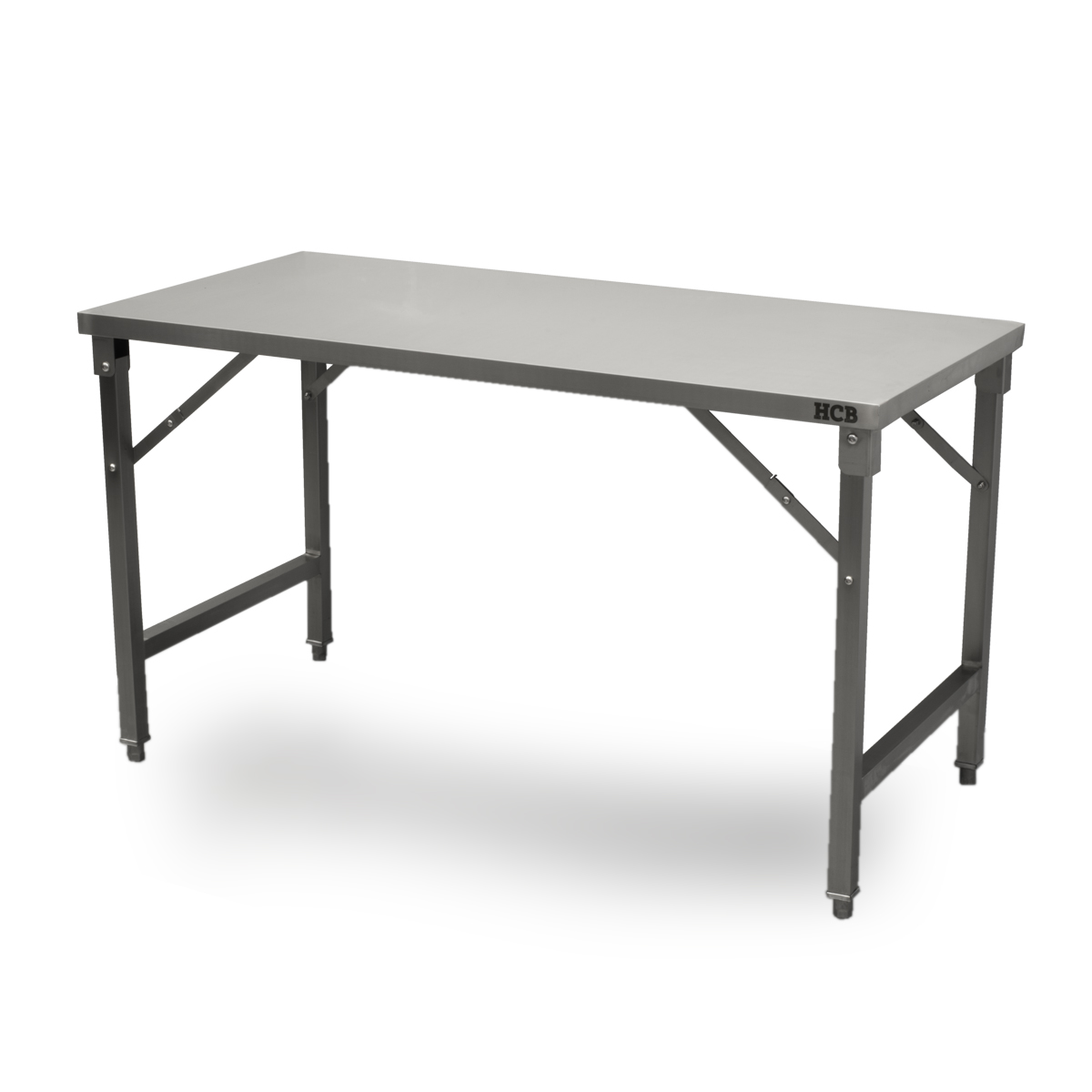 HCB Work Table - Foldable - 150 x 70 x 85 cm - Stainless Steel