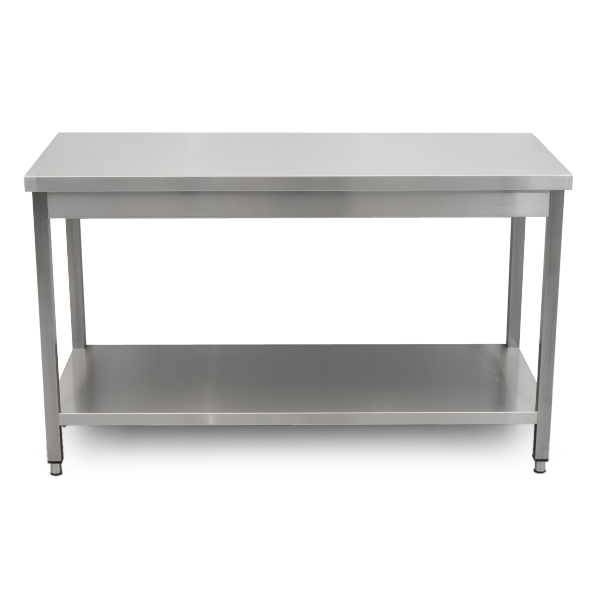 HCB Basic-line Werktafel - met onderschap - 140 x 60 x 85 cm - RVS - Afbeelding 8