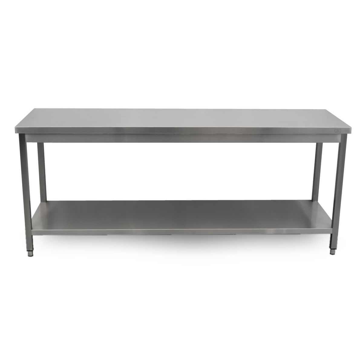 HCB Basic-line Werktafel - met onderschap - 200 x 60 x 85 cm - RVS - Afbeelding 8