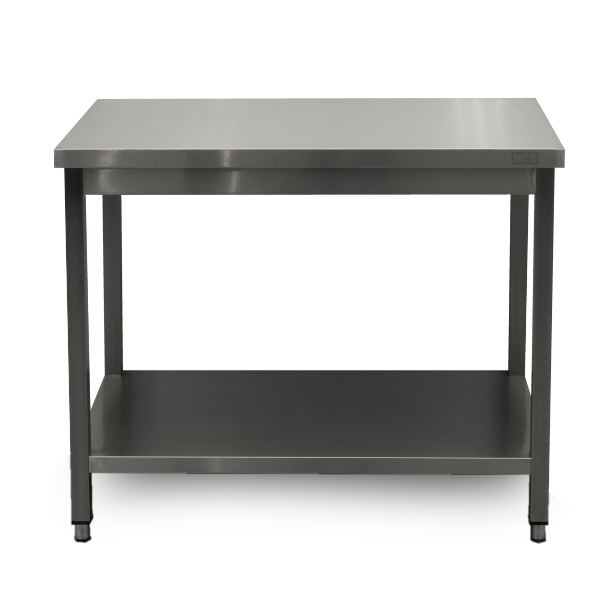 HCB Basic-line Werktafel - met onderschap - 100 x 60 x 85 cm - RVS - Afbeelding 8
