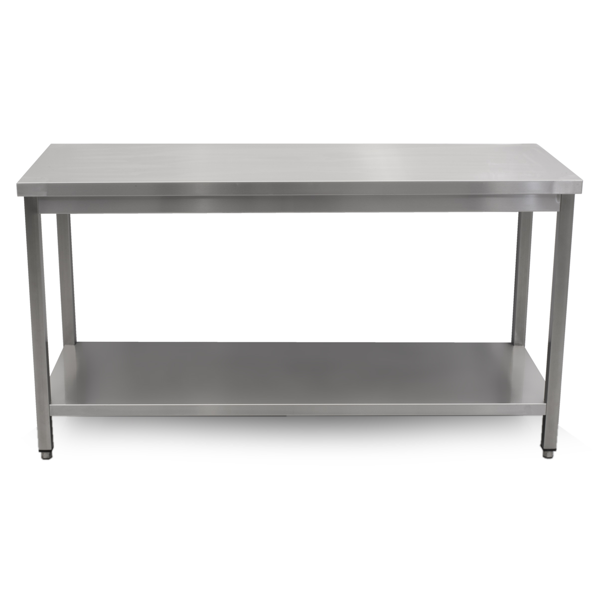 HCB Pro-line Work Table - with base - 160 x 60 x 85 cm - Stainless Steel - Image 9
