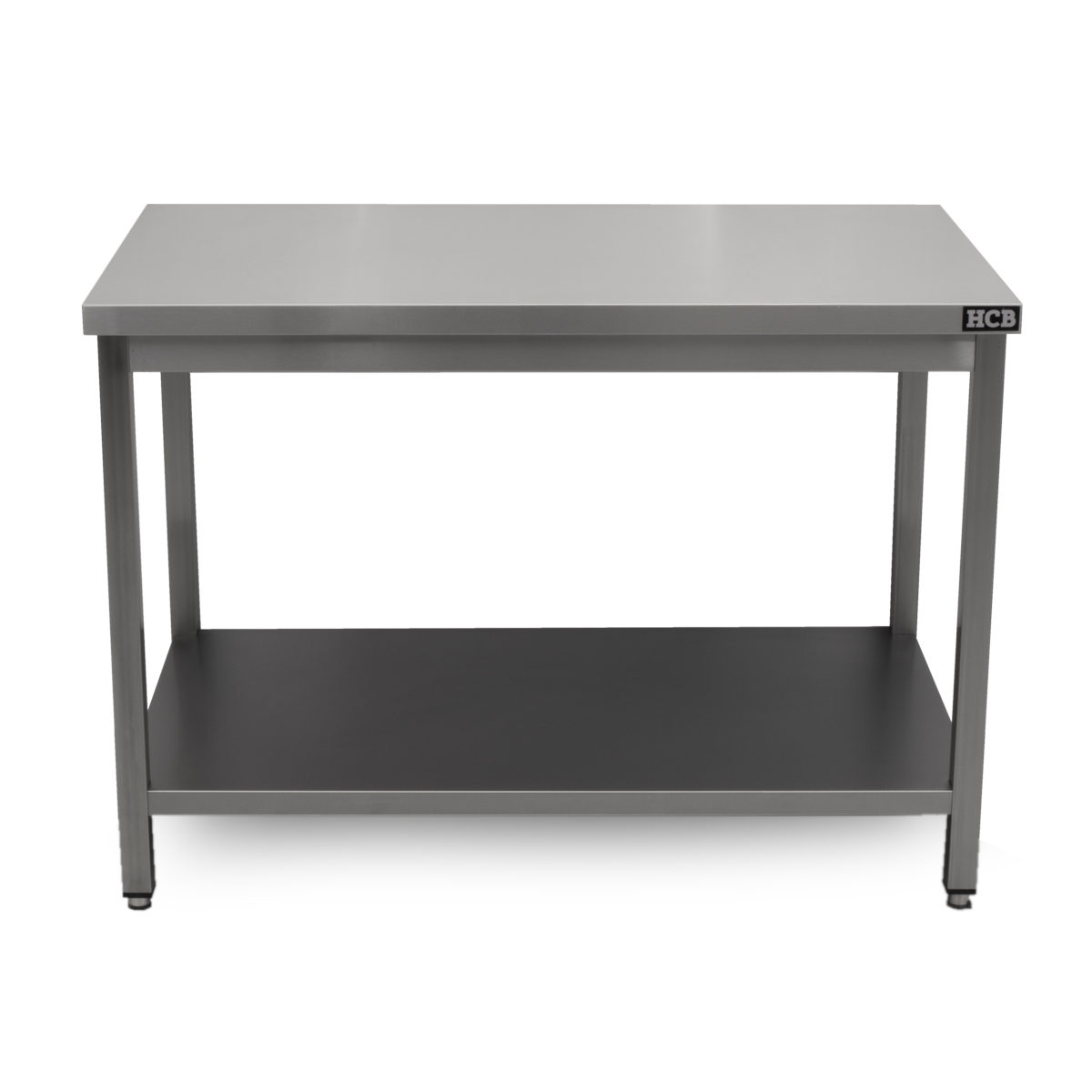 HCB Pro-line Work Table - with base - 120 x 70 x 85 cm - Stainless Steel - Image 9