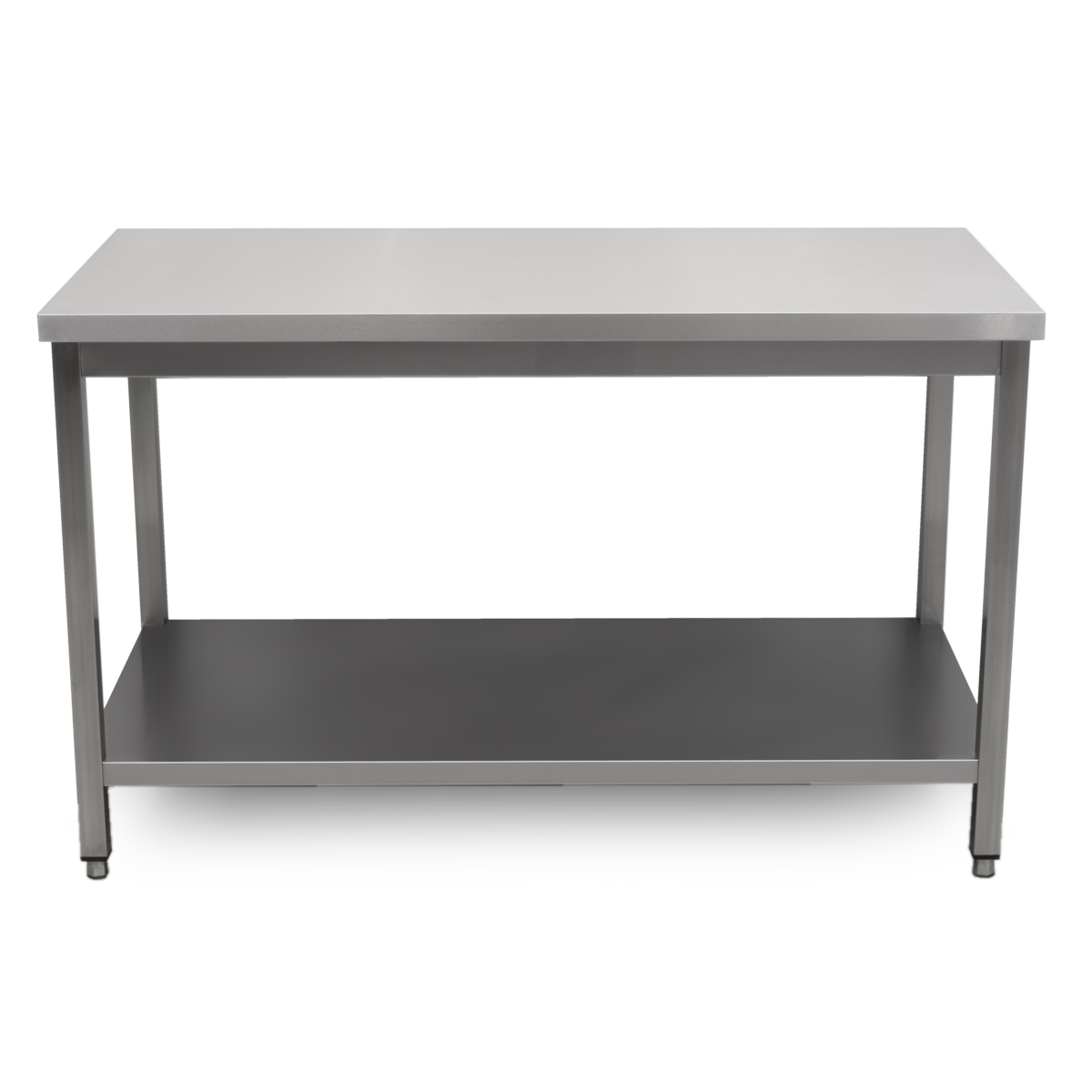 HCB Pro-line Work Table - with base - 140 x 70 x 85 cm - Stainless Steel - Image 9