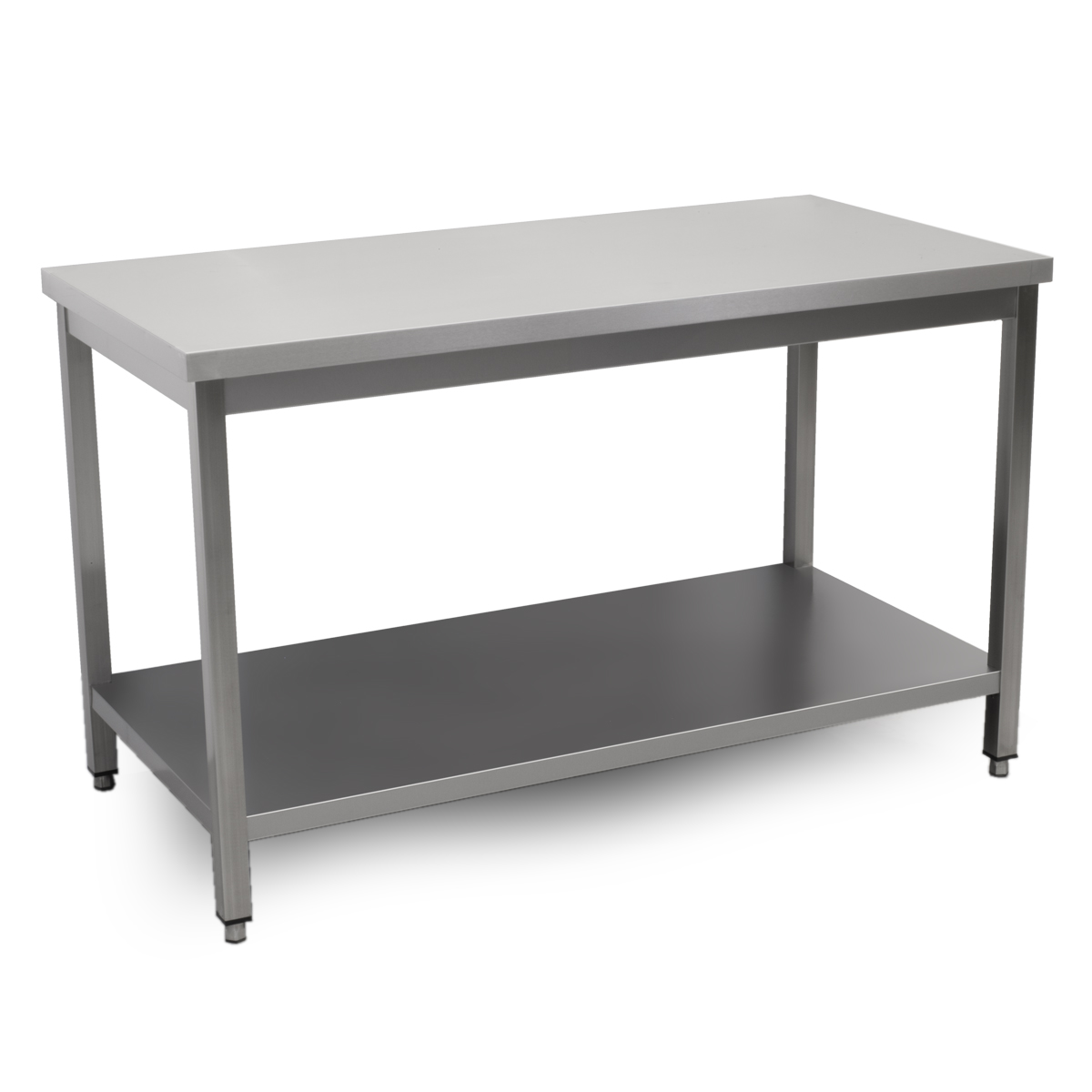 HCB Pro-line Work Table - with base - 140 x 70 x 85 cm - Stainless Steel - Image 2