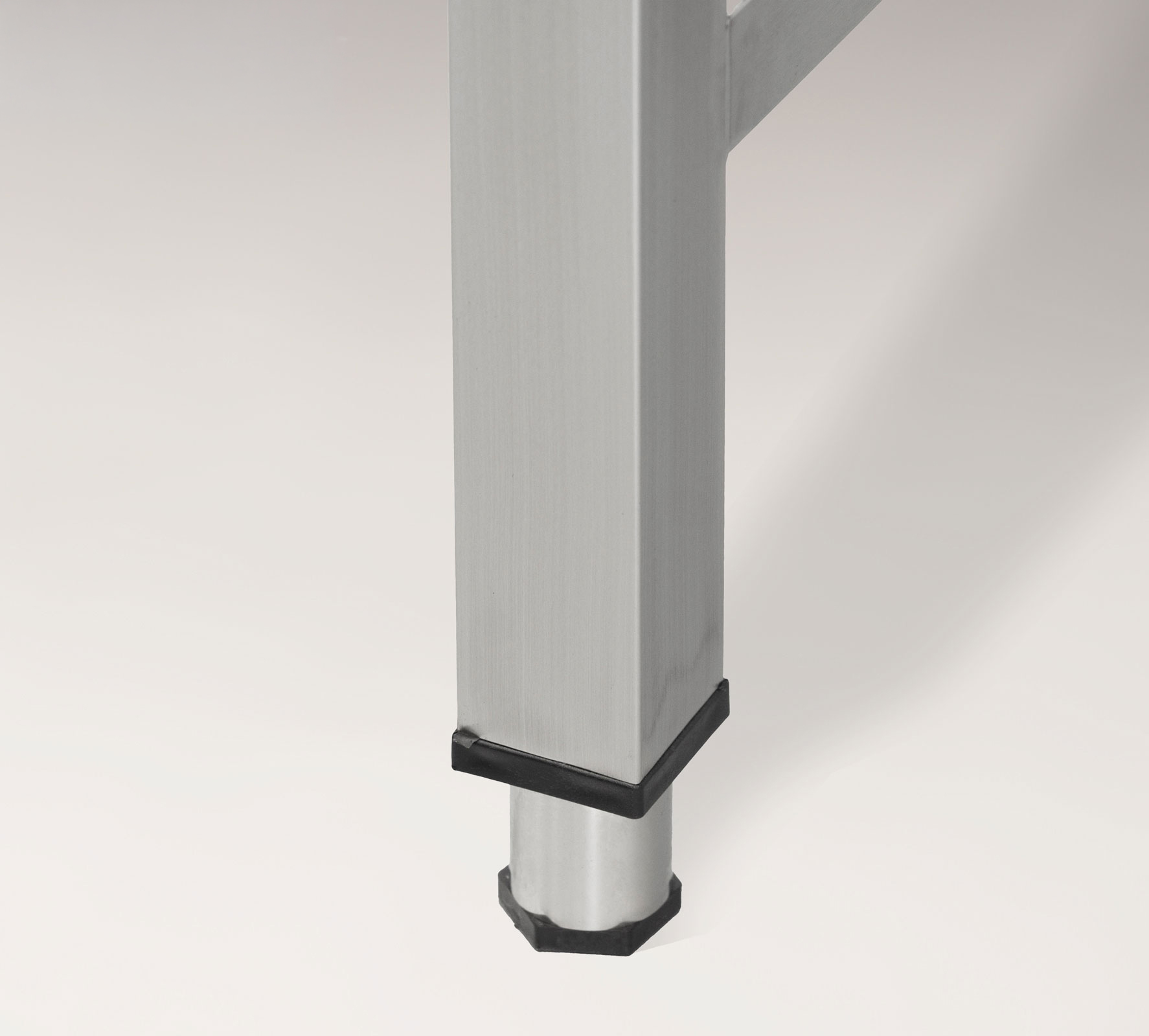 HCB Basic-line Werktafel - met onderschap - 100 x 60 x 85 cm - RVS - Afbeelding 7