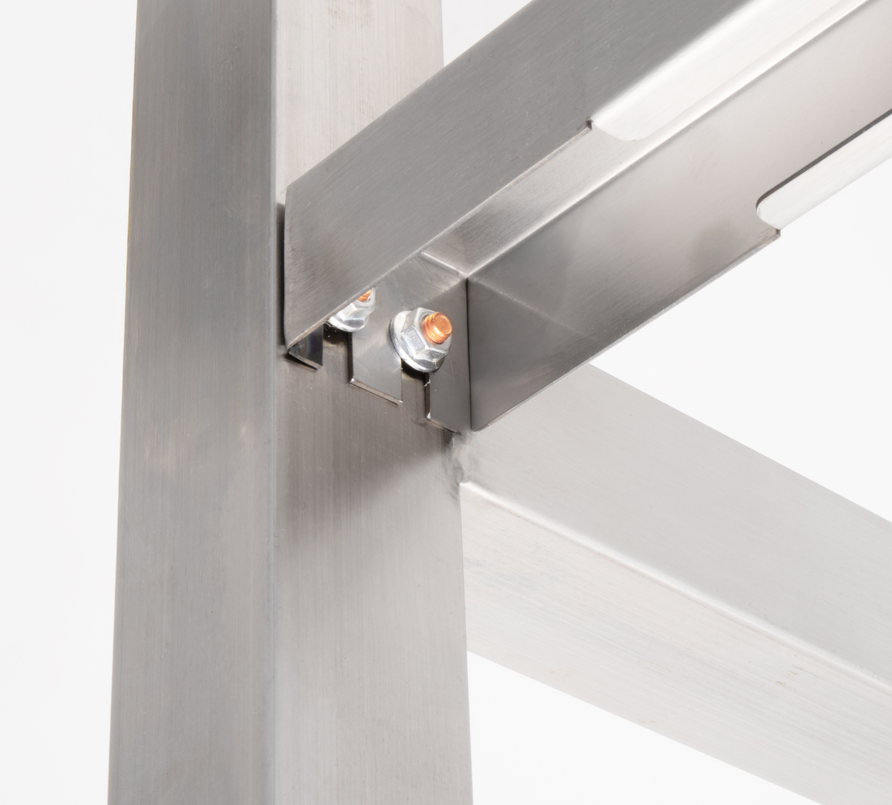 HCB Pro-line Work Table - 120 x 60 x 85 cm - Stainless Steel - Image 6