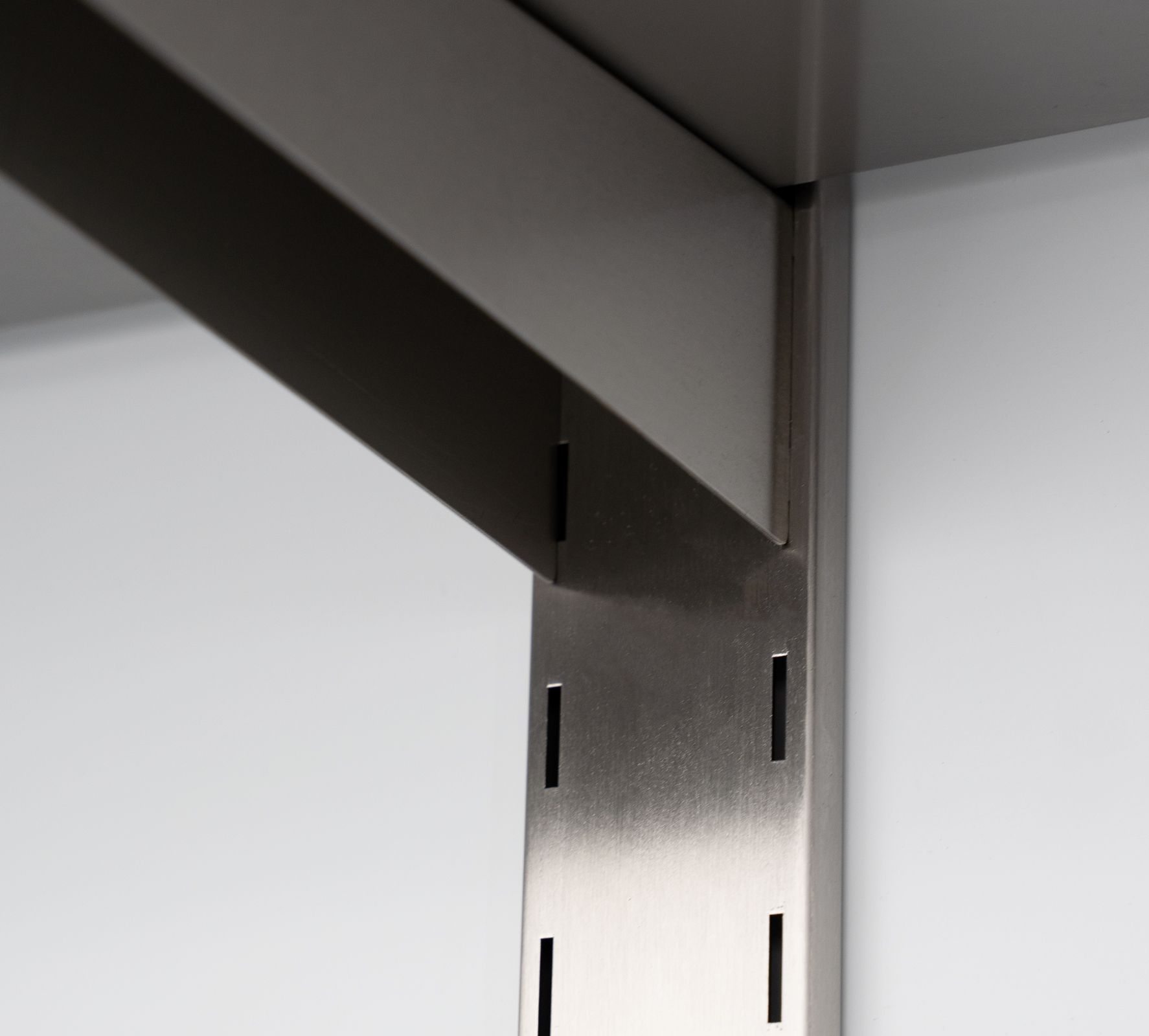 HCB Dubbel wandschap - 100 x 40 cm - RVS - Afbeelding 4