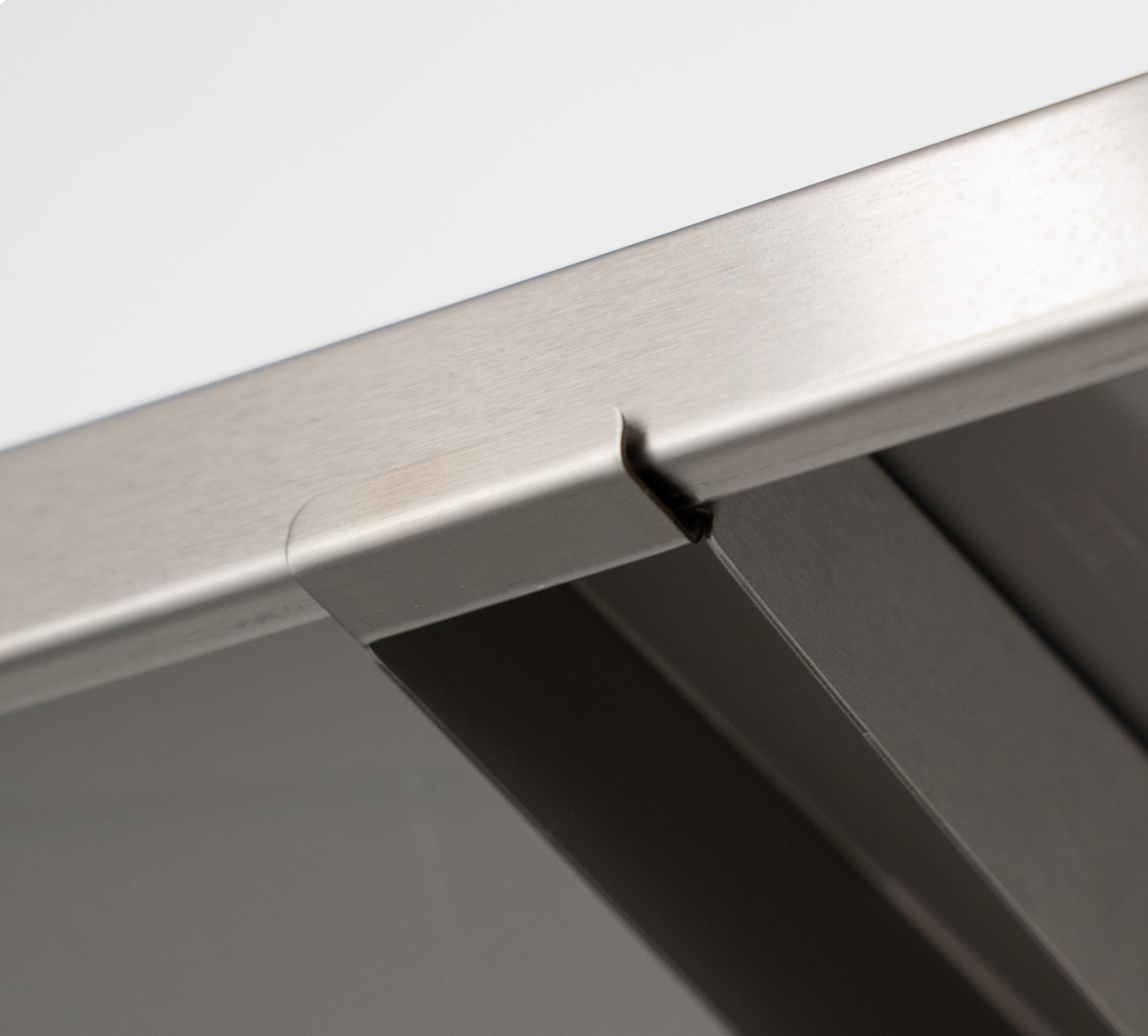 HCB Dubbel wandschap - 100 x 40 cm - RVS - Afbeelding 5