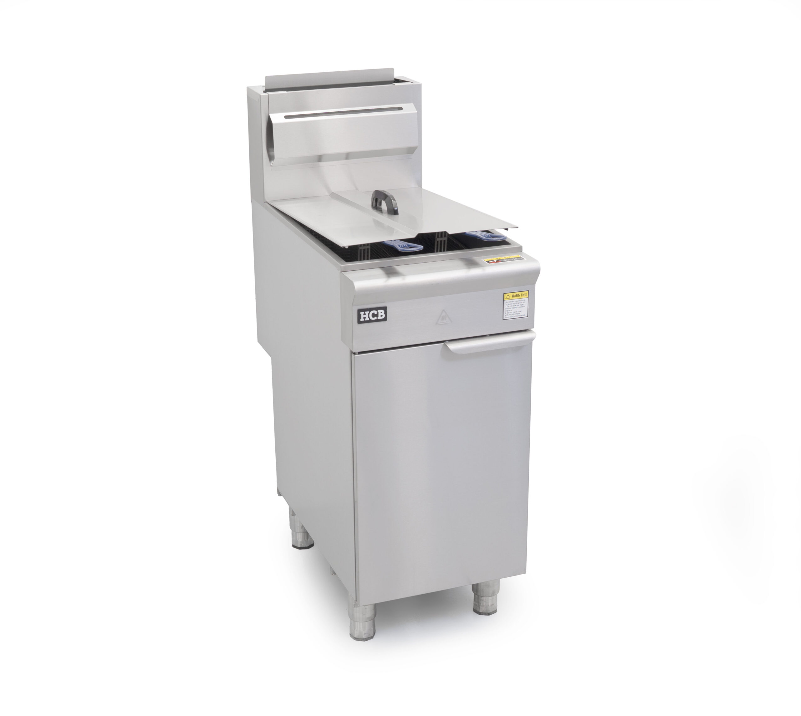 HCB Frituur - 23 liter - 4 branders - 35,2 kW - propaan - RVS - Afbeelding 2