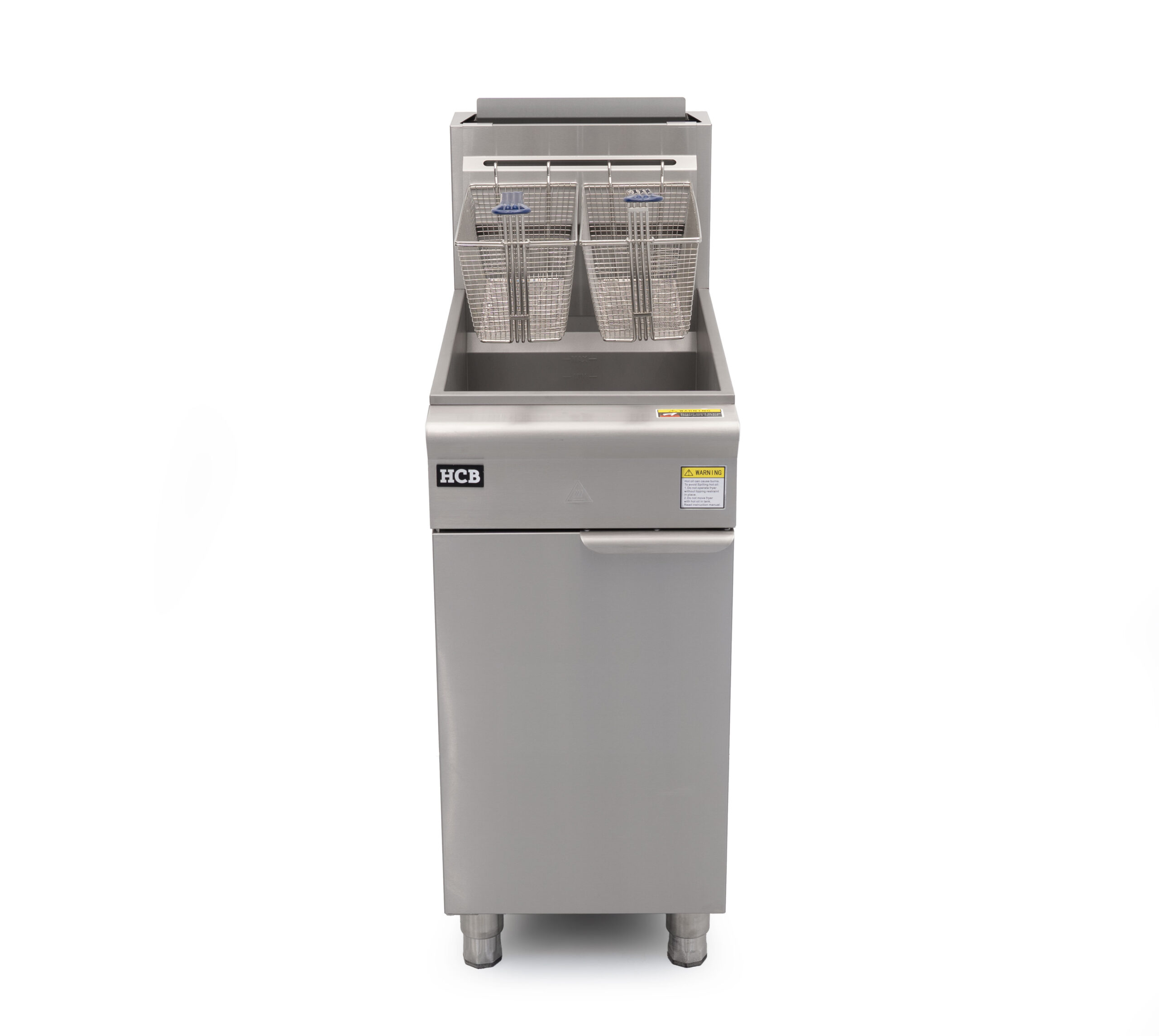 HCB Frituur - 23 liter - 4 branders - 35,2 kW - propaan - RVS - Afbeelding 4