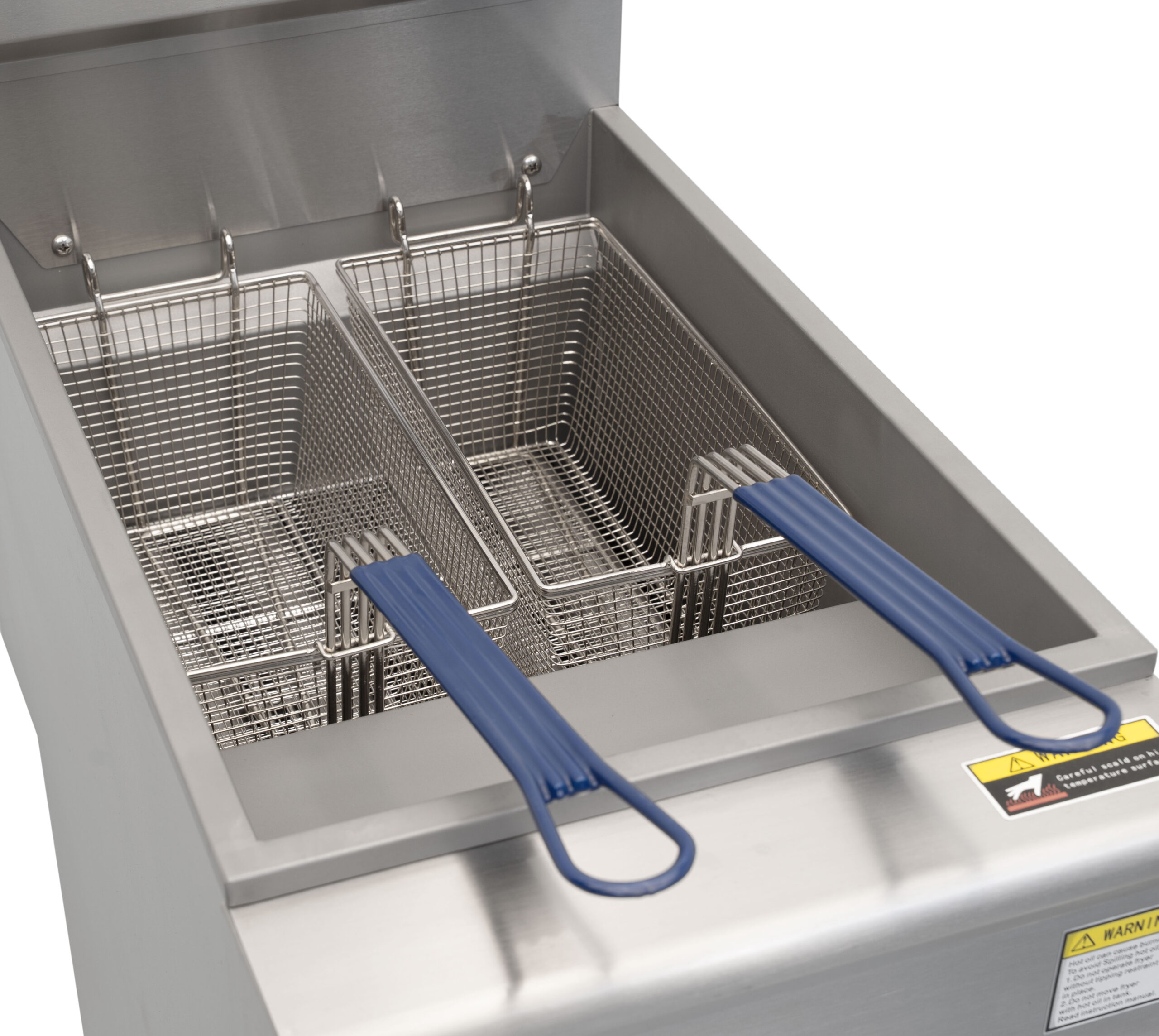 HCB Frituur - 23 liter - 4 branders - 35,2 kW - propaan - RVS - Afbeelding 6
