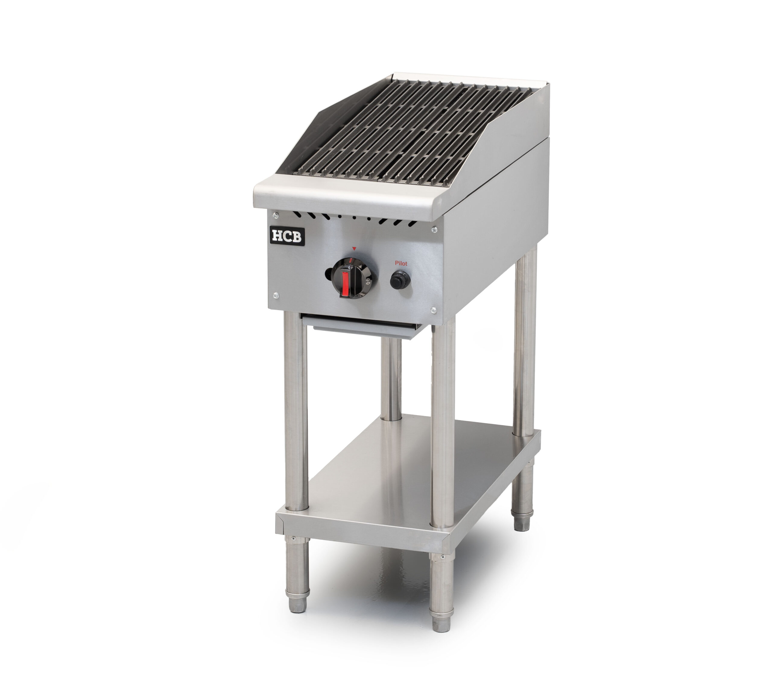 HCB Grill - 1 brander - propaan - 10,25 kW - 30,5 cm - RVS