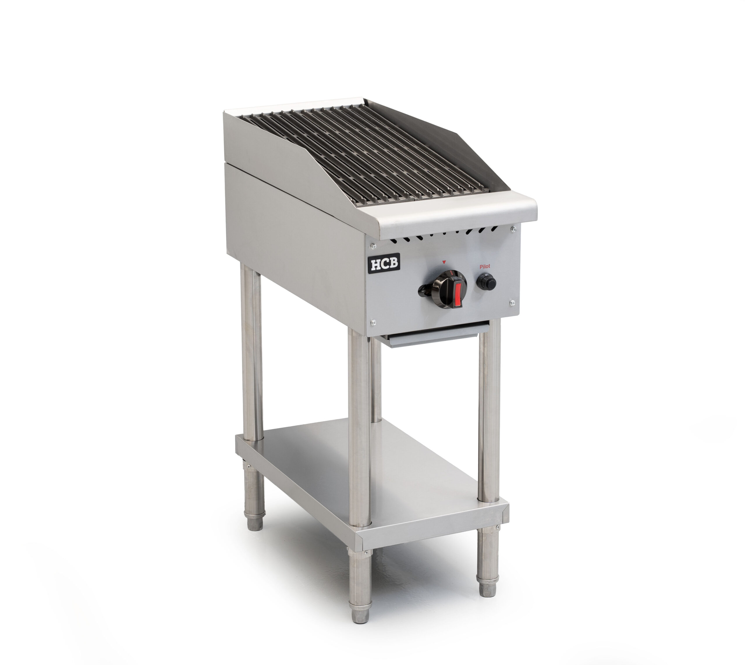 HCB Grill - 1 brander - propaan - 10,25 kW - 30,5 cm - RVS - Afbeelding 2