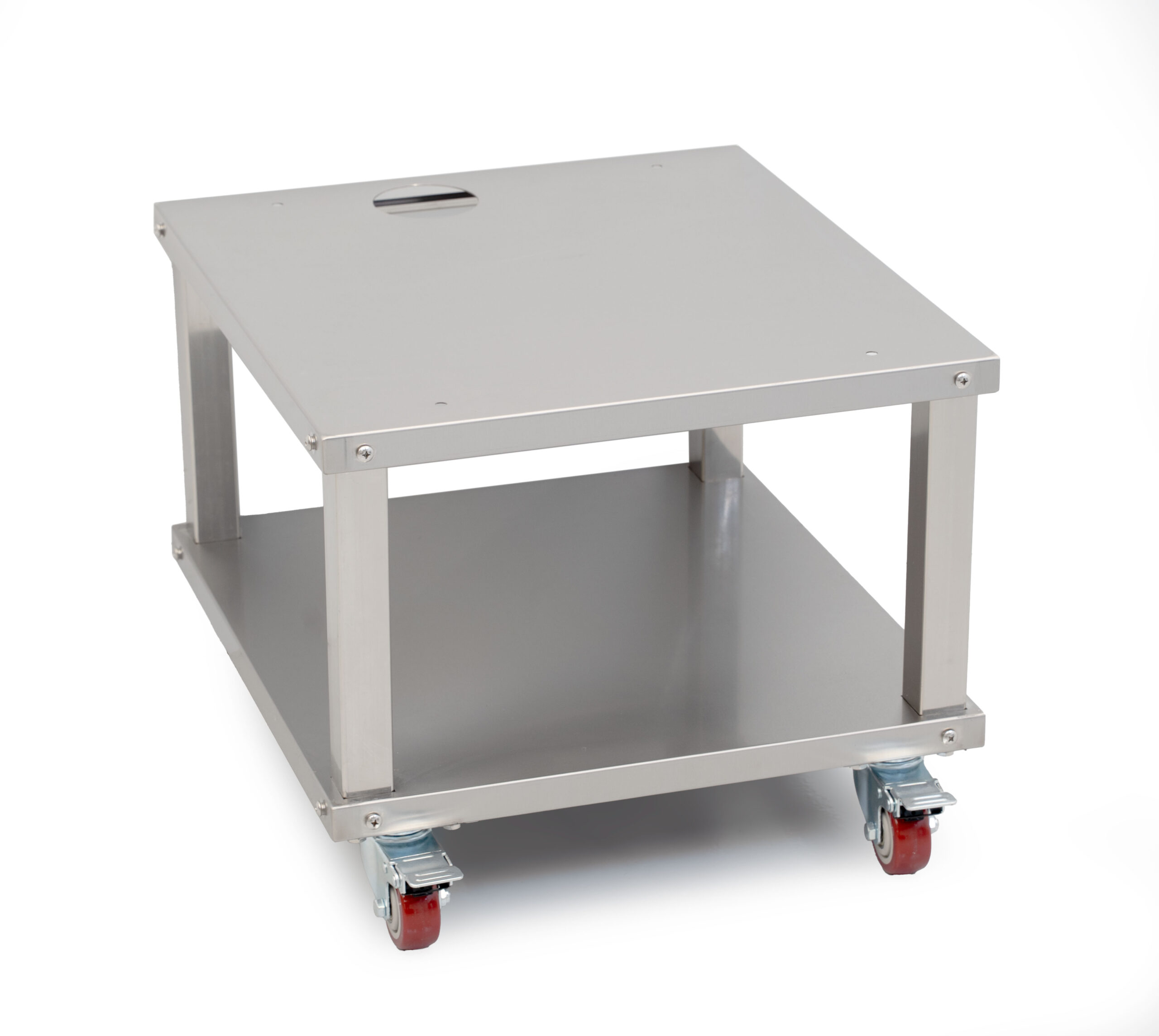 HCB Machine Table - Mobile - 58.5 x 53 x 43.5 cm - Stainless Steel - Image 2