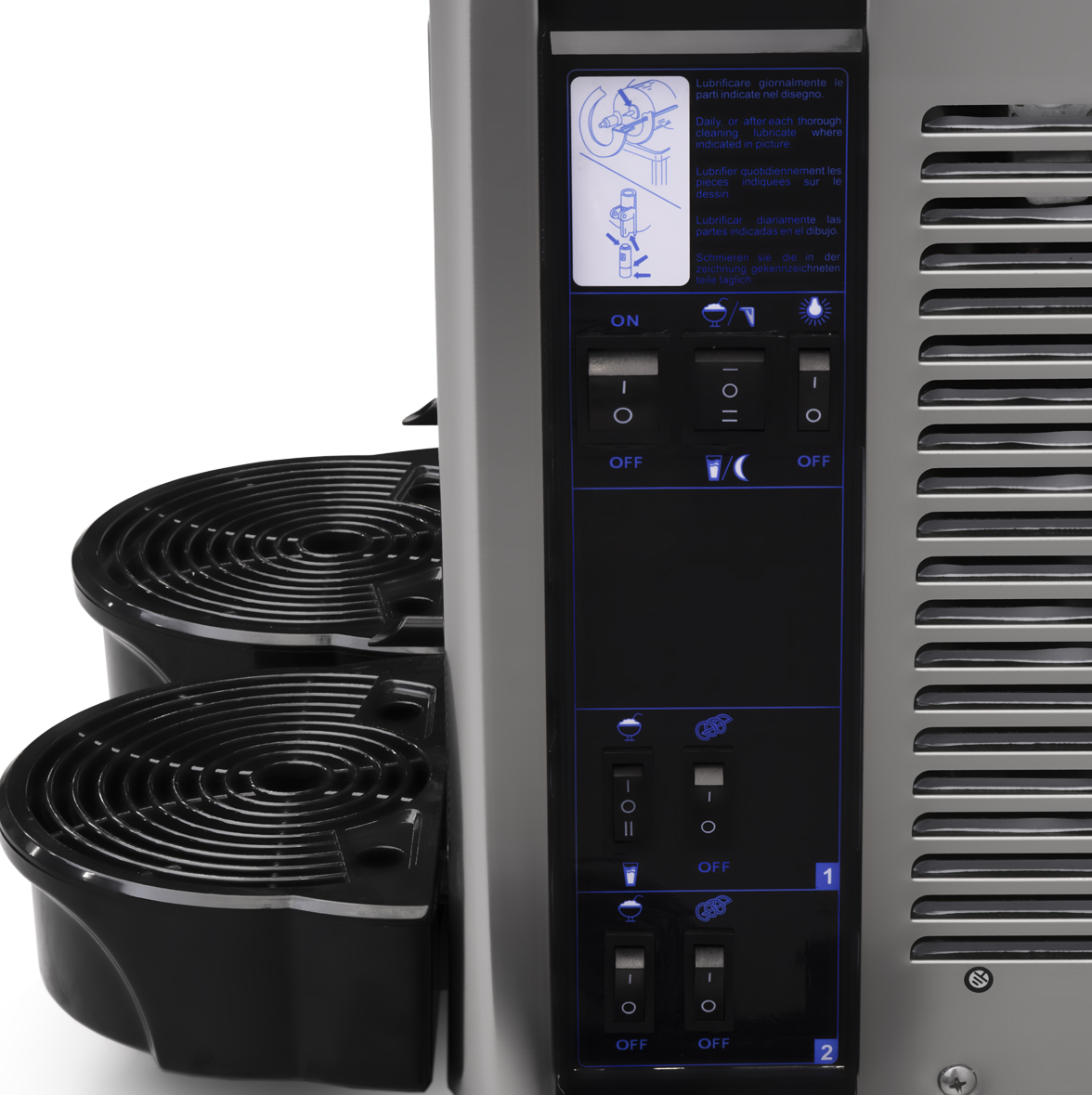 HCB Slush Machine - 2 x 12 liters - 230V - Image 4