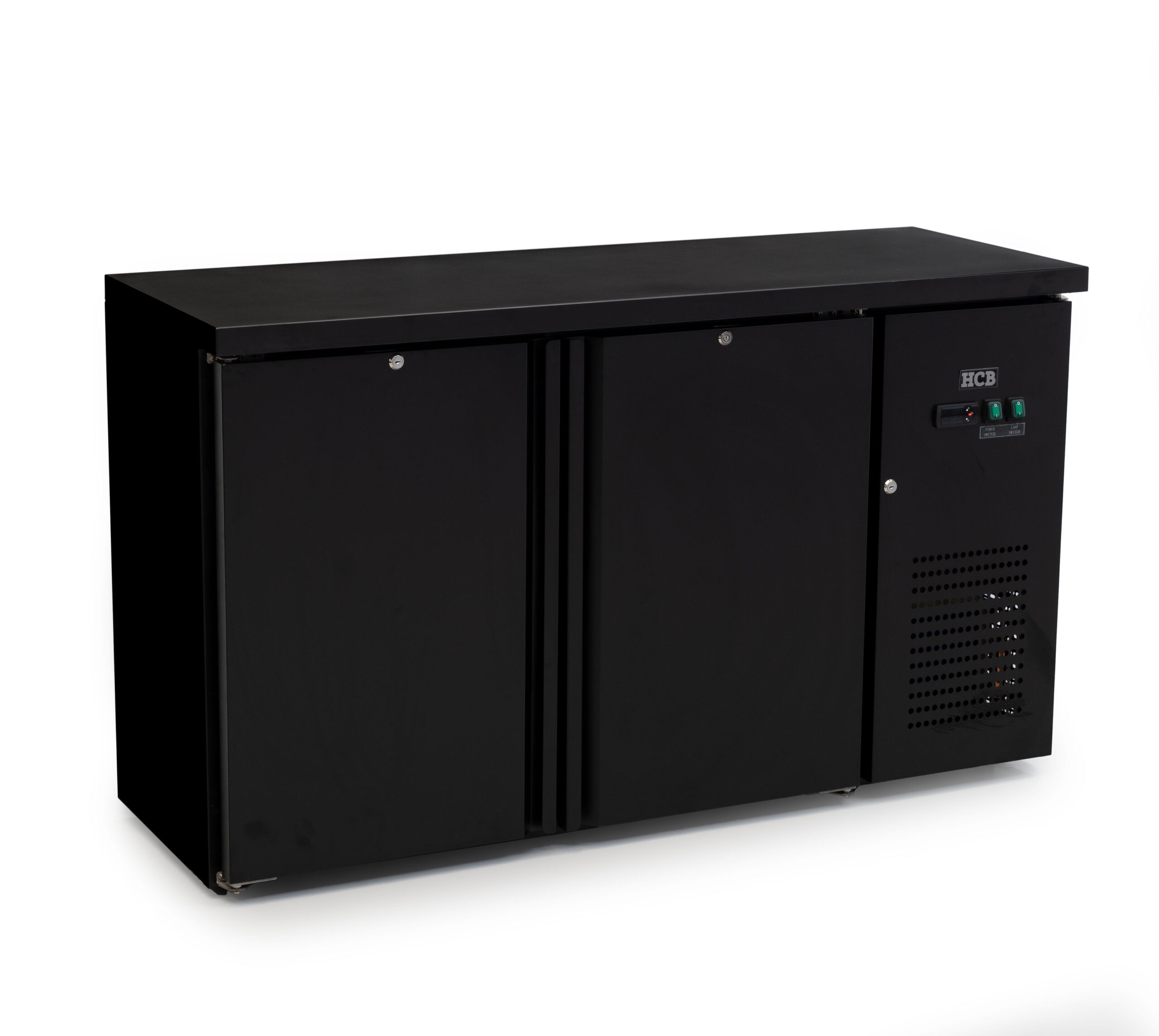 HCB Barkoeling - 2 deuren - 280 liter - 146,5 cm - 230V - Afbeelding 2