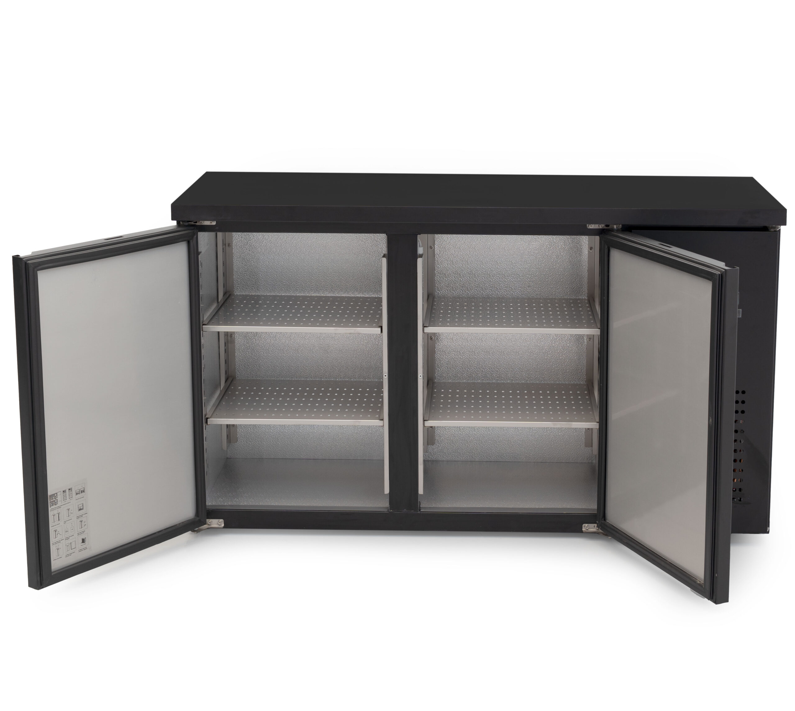 HCB Barkoeling - 2 deuren - 280 liter - 146,5 cm - 230V - Afbeelding 3