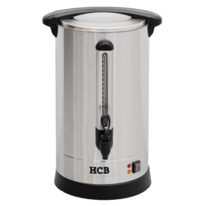 HCB Percolator - 18,2 litros - 120 tazas - plateado - 230 V - acero inoxidable