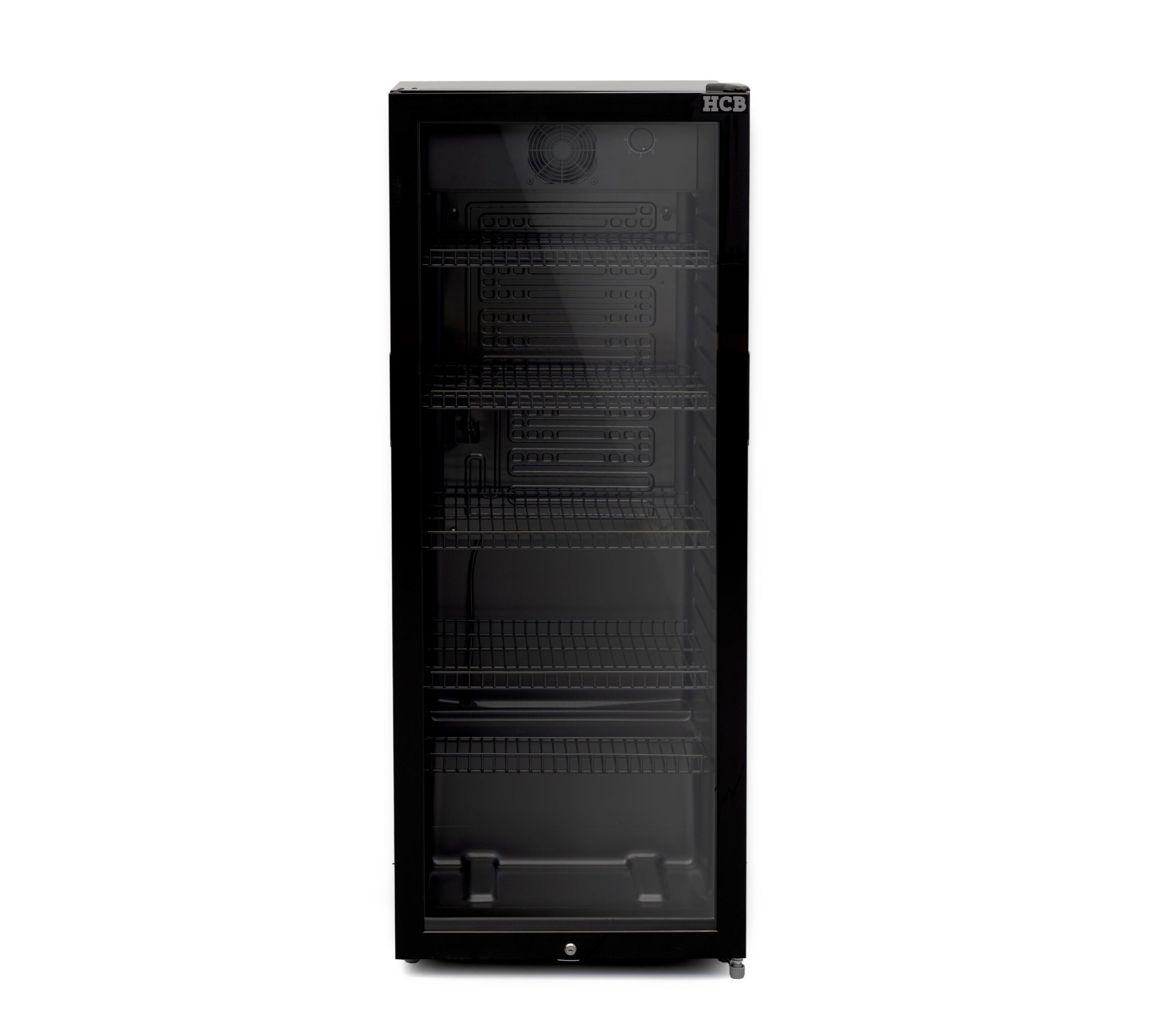 HCB Glasdeurkoeling - 248 liter - zwart - 230V - Afbeelding 11
