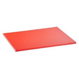 Tabla de cortar HCB - roja - 450 x 300 x 20 mm - HACCP