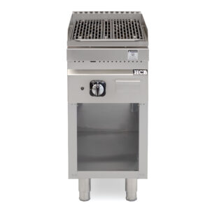 HCB Lavagrill - 70S - lava stone - 9 kW - 40 cm - natural gas - stainless steel